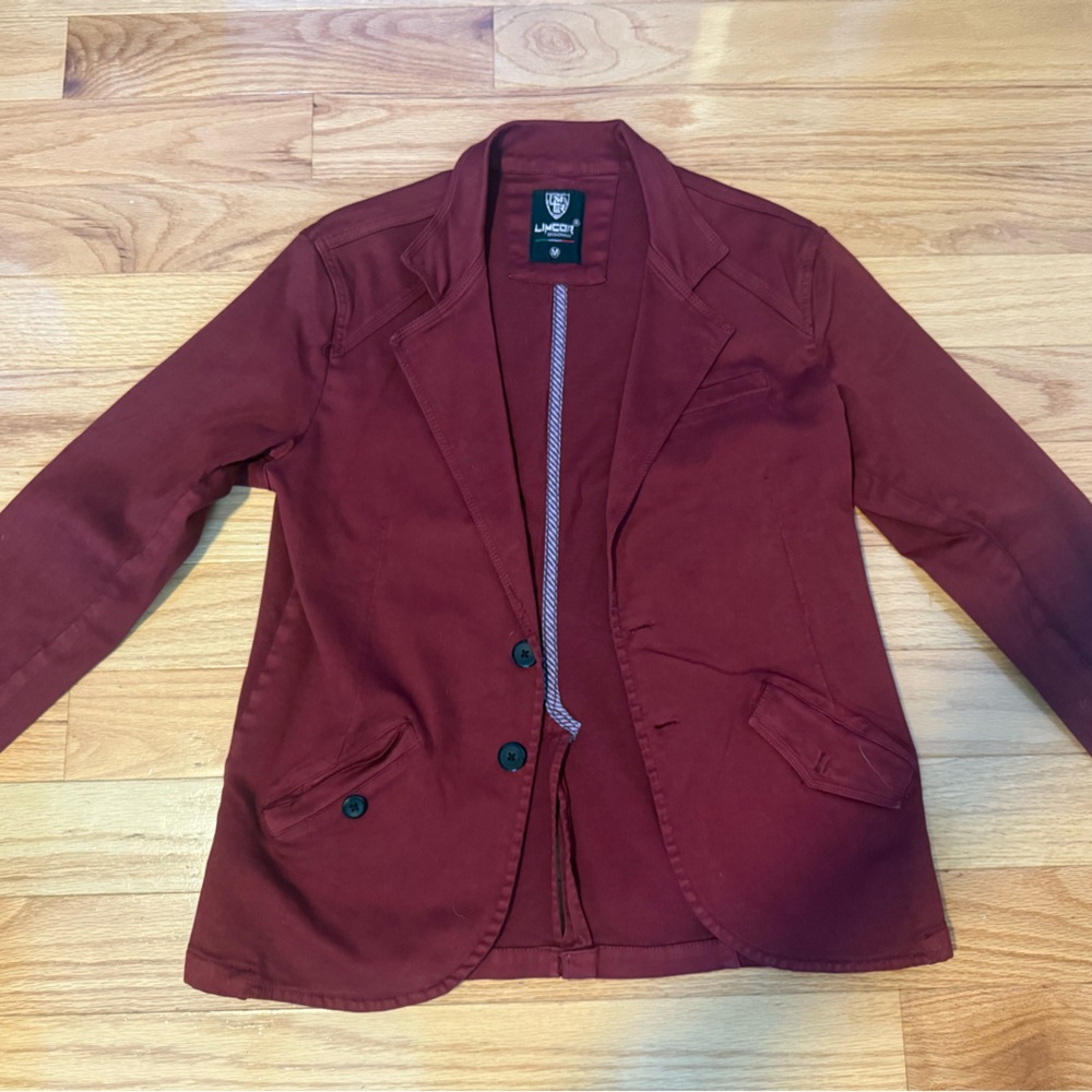 J. Mclaughlin Deep Red Blazer - image 1